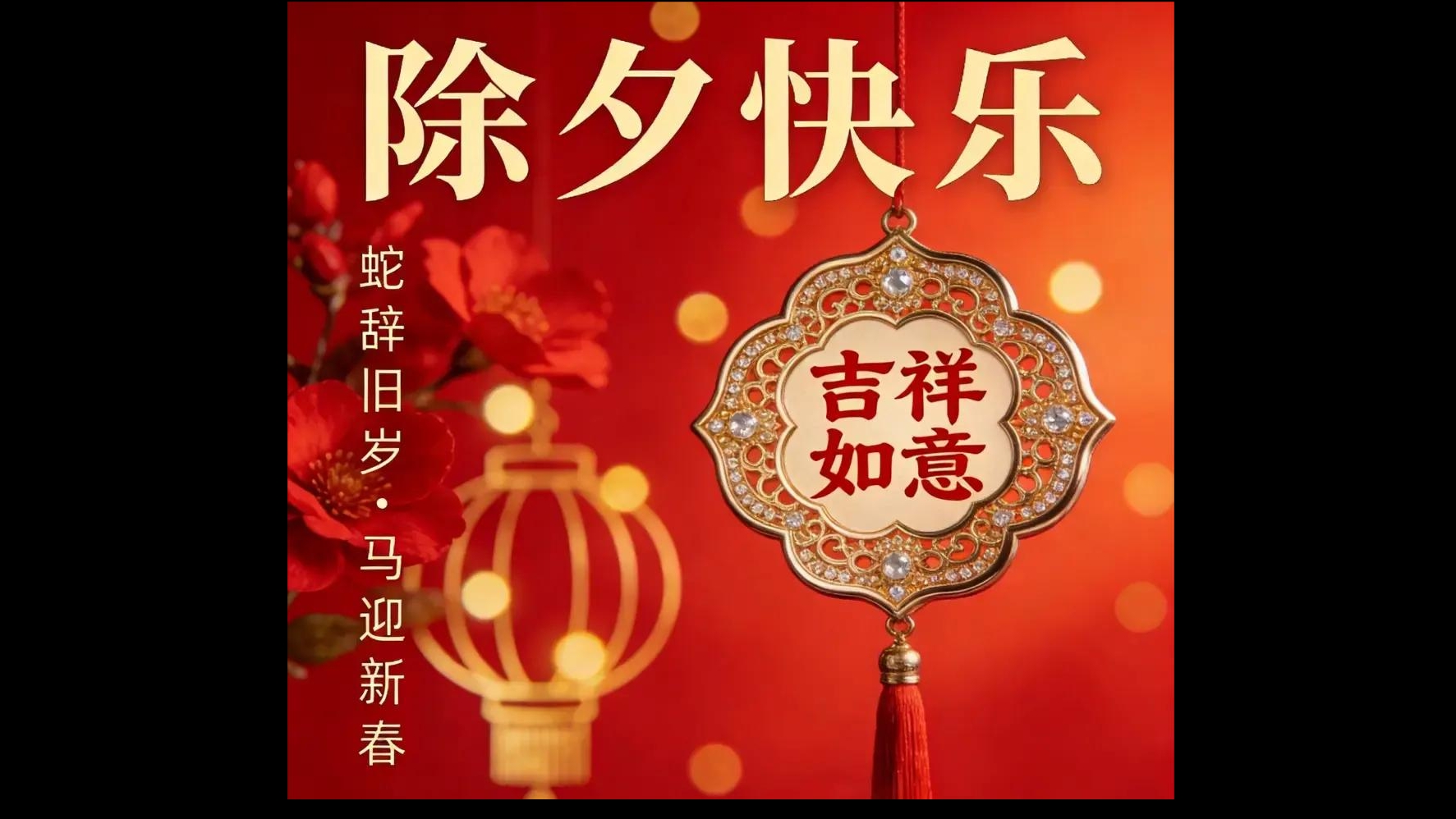 深圳海德检测技术有限公司祝福大家除夕快乐、2026年春节愉快！